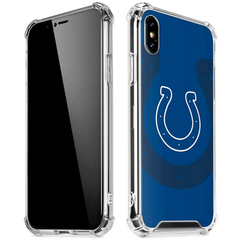 NFL Indianapolis Colts Double Vision iPhone XS Max Clear Case