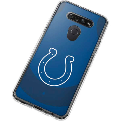 NFL Indianapolis Colts Double Vision LG K51/Q51 Clear Case