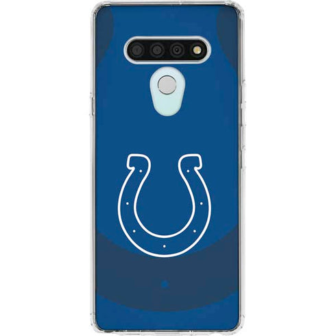 NFL Indianapolis Colts Double Vision LG Stylo 6 Clear Case