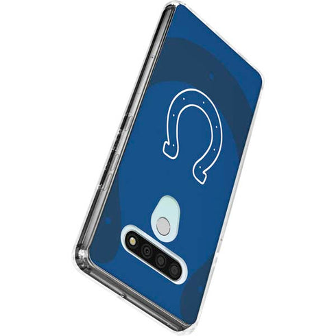 NFL Indianapolis Colts Double Vision LG Stylo 6 Clear Case