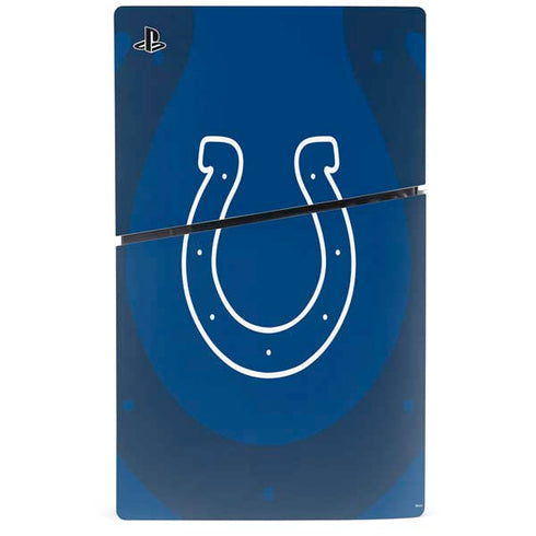 NFL Indianapolis Colts Double Vision PS5 Slim Digital Edition Bundle Skin