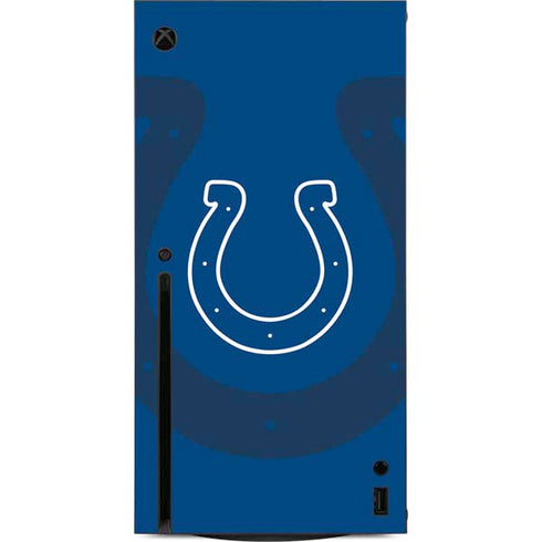 NFL Indianapolis Colts Double Vision Xbox Series X Console Skin