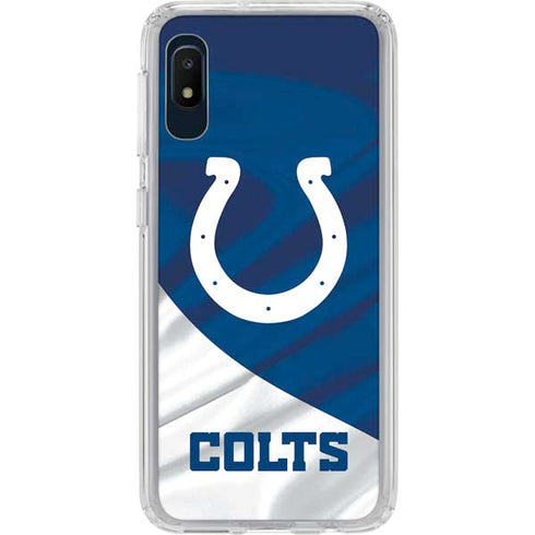 NFL Indianapolis Colts Galaxy A10e Clear Case