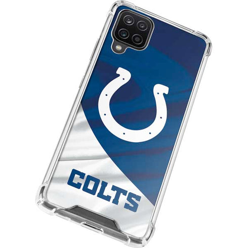 NFL Indianapolis Colts Galaxy A12 Clear Case