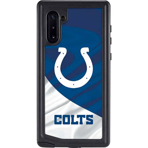 NFL Indianapolis Colts Galaxy Note 10 Waterproof Case