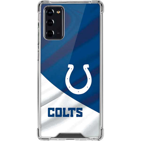 NFL Indianapolis Colts Galaxy Note20 5G Clear Case