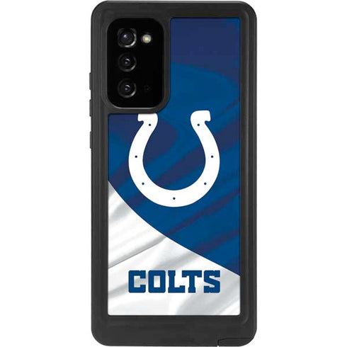 NFL Indianapolis Colts Galaxy Note20 5G Waterproof Case