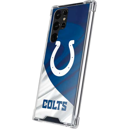 NFL Indianapolis Colts Galaxy S22 Ultra Clear Case