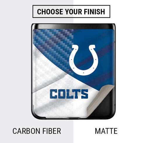 NFL Indianapolis Colts Galaxy Z Flip Skin