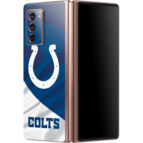 NFL Indianapolis Colts Galaxy Z Fold2 5G Skin