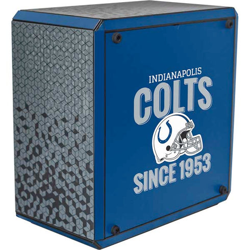 NFL Indianapolis Colts Helmet Cooler Master MasterBox Q300L Mini Tower Skin