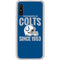 NFL Indianapolis Colts Helmet Galaxy A10e Clear Case