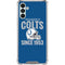 NFL Indianapolis Colts Helmet Galaxy A13 5G Clear Case