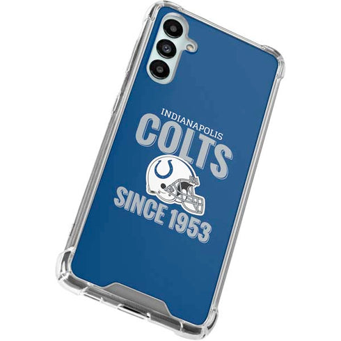 NFL Indianapolis Colts Helmet Galaxy A15 5G Clear Case