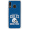NFL Indianapolis Colts Helmet Galaxy A20 Clear Case