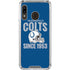 NFL Indianapolis Colts Helmet Galaxy A30 Clear Case