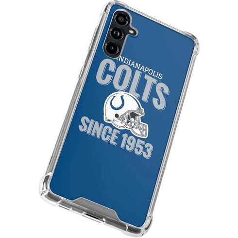 NFL Indianapolis Colts Helmet Galaxy A54 5G Clear Case