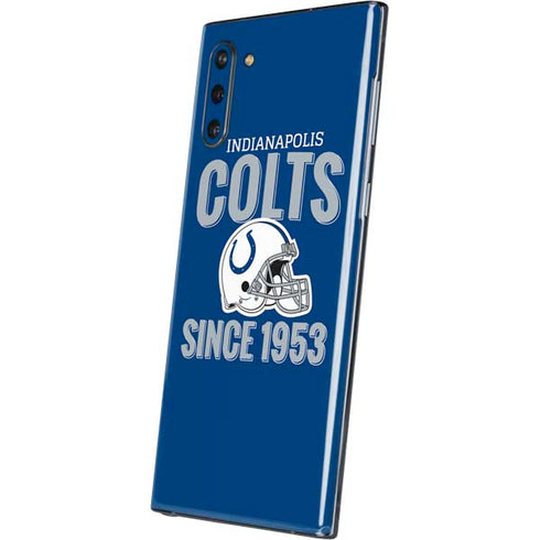 NFL Indianapolis Colts Helmet Galaxy Note 10 Skin