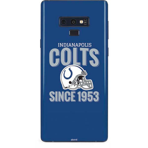 NFL Indianapolis Colts Helmet Galaxy Note 9 Skin