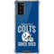 NFL Indianapolis Colts Helmet Galaxy Note20 5G Clear Case