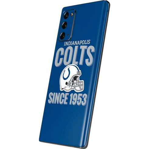 NFL Indianapolis Colts Helmet Galaxy Note20 5G Skin