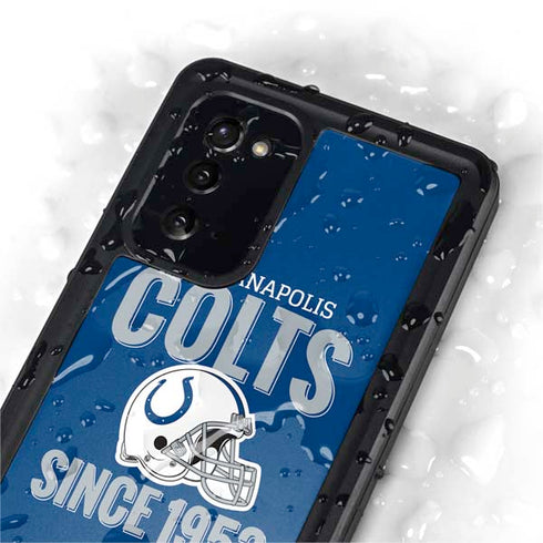 NFL Indianapolis Colts Helmet Galaxy Note20 5G Waterproof Case