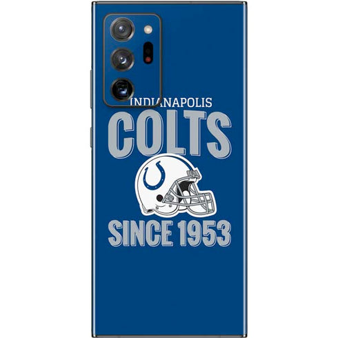 NFL Indianapolis Colts Helmet Galaxy Note20 Ultra 5G Skin