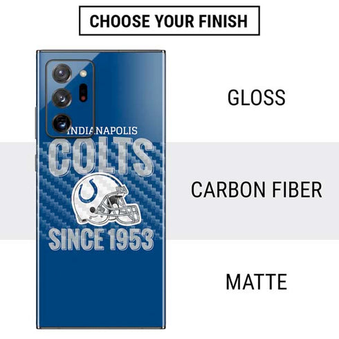 NFL Indianapolis Colts Helmet Galaxy Note20 Ultra 5G Skin