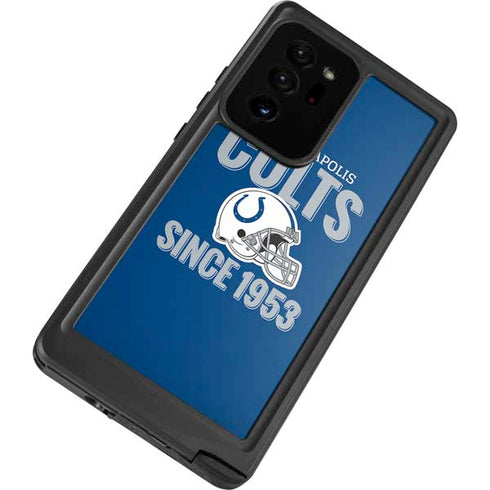 NFL Indianapolis Colts Helmet Galaxy Note20 Ultra 5G Waterproof Case