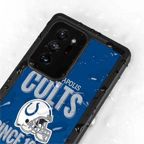 NFL Indianapolis Colts Helmet Galaxy Note20 Ultra 5G Waterproof Case