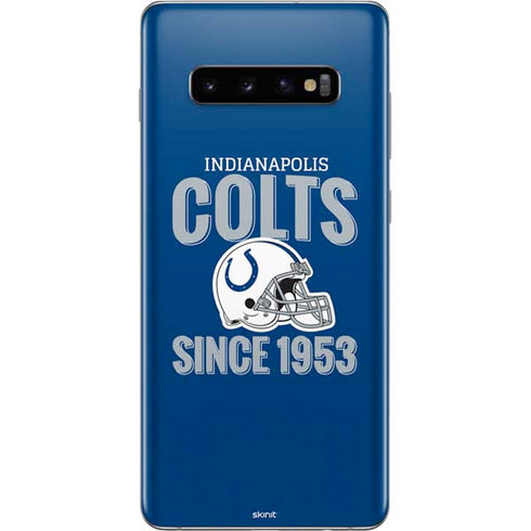 NFL Indianapolis Colts Helmet Galaxy S10 Plus Skin