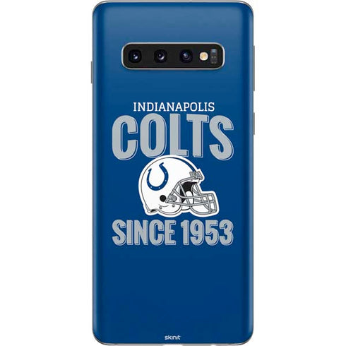 NFL Indianapolis Colts Helmet Galaxy S10 Skin