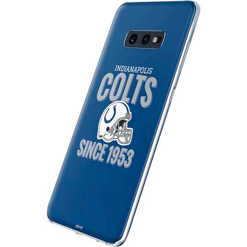 NFL Indianapolis Colts Helmet Galaxy S10e Skin