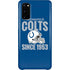 NFL Indianapolis Colts Helmet Galaxy S20 Lite Case