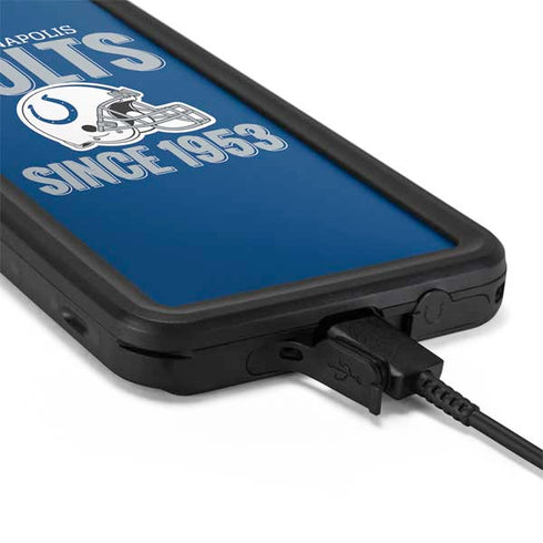 NFL Indianapolis Colts Helmet Galaxy S20 Plus Waterproof Case