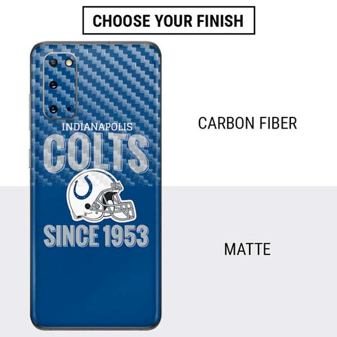 NFL Indianapolis Colts Helmet Galaxy S20 Skin