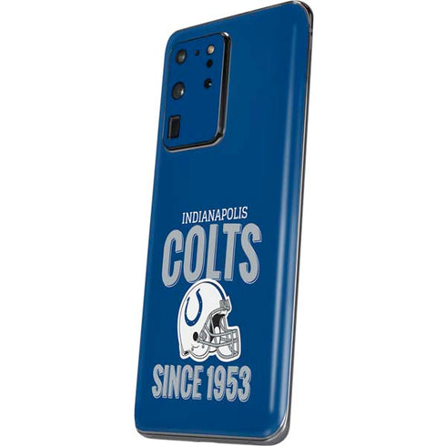 NFL Indianapolis Colts Helmet Galaxy S20 Ultra 5G Skin