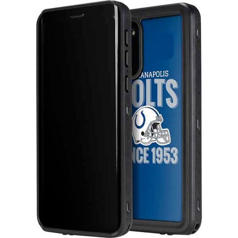 NFL Indianapolis Colts Helmet Galaxy S20 Waterproof Case