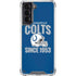 NFL Indianapolis Colts Helmet Galaxy S21 5G Clear Case