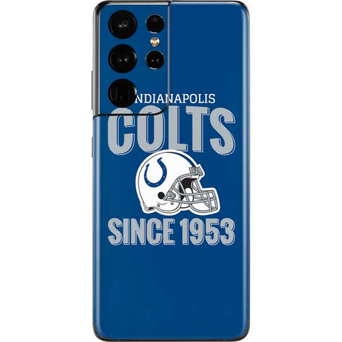 NFL Indianapolis Colts Helmet Galaxy S21 Ultra 5G Skin