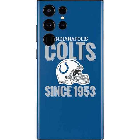 NFL Indianapolis Colts Helmet Galaxy S22 Ultra Skin