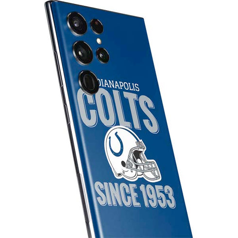 NFL Indianapolis Colts Helmet Galaxy S22 Ultra Skin