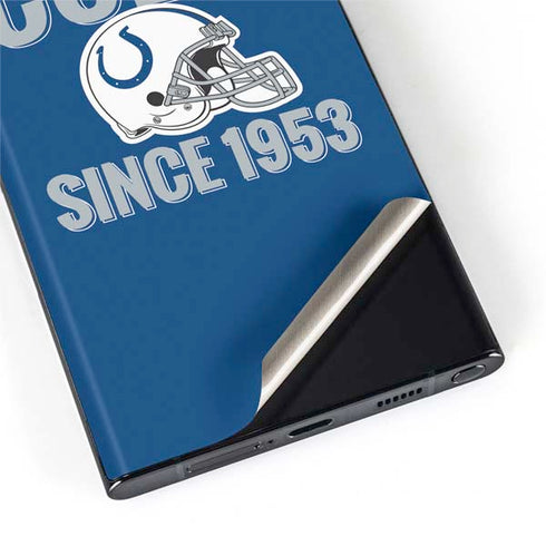 NFL Indianapolis Colts Helmet Galaxy S22 Ultra Skin
