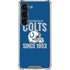 NFL Indianapolis Colts Helmet Galaxy S23 Clear Case