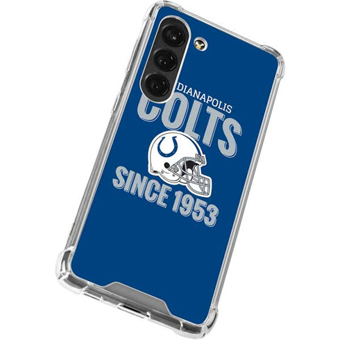 NFL Indianapolis Colts Helmet Galaxy S23 Clear Case