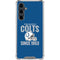 NFL Indianapolis Colts Helmet Galaxy S23 FE Clear Case