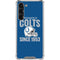 NFL Indianapolis Colts Helmet Galaxy S23 Plus Clear Case