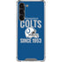 NFL Indianapolis Colts Helmet Galaxy S23 Plus Clear Case