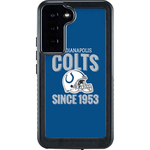 NFL Indianapolis Colts Helmet Galaxy S23 Plus Waterproof Case