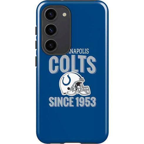 NFL Indianapolis Colts Helmet Galaxy S23 Pro Case